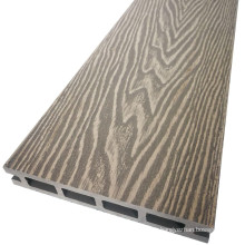 Grain WPC Board WPC Decking Exterior Wood New Popular Composite Flooring 3D Graphic Design European Engineered Flooring 24mm